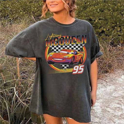 Retro Lightning McQueen 95 Disneyland Sweatshirt