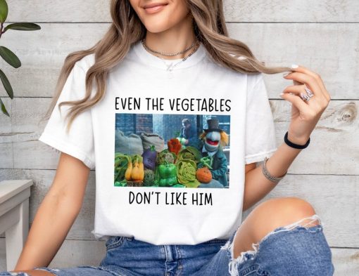 Disney The Muppets Wocka Wocka Even The Vegetables Don't Like Him Shir