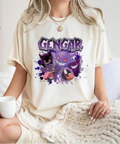 Comfort Colors® Gengar Inspired t-Shir, Funny PKM Gengar Shirt