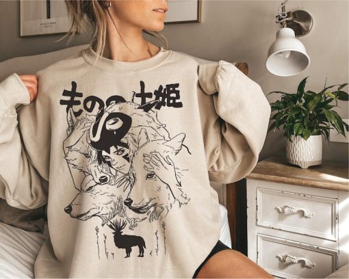 Princess Mononoke Sweatshirt, Studio Ghibli Shirts