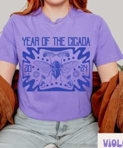 Cicada Comfort Colors Shirt 2024 Dark Academia Gifts Year of The