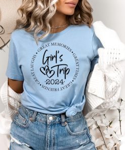 Girls Trip 2024 Shirt, Cheaper Than Therapy Shirt