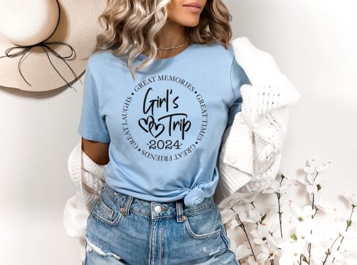 Girls Trip 2024 Shirt, Cheaper Than Therapy Shirt