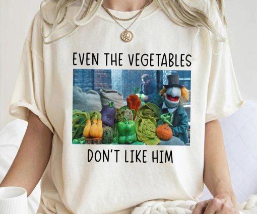 Disney The Muppets Wocka Wocka Even The Vegetables Don't Like Him Shir