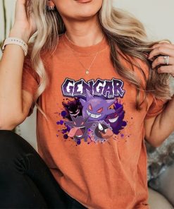 Comfort Colors® Gengar Inspired t-Shir, Funny PKM Gengar Shirt