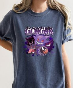 Comfort Colors® Gengar Inspired t-Shir, Funny PKM Gengar Shirt