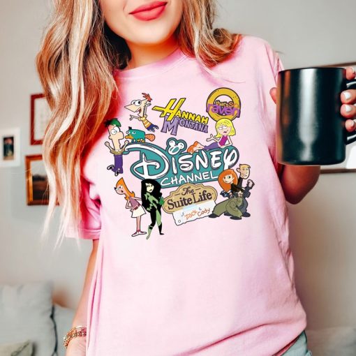 Retro 90S Cute Emotions Of Lizzie Mcguire Disney Channel Shirt