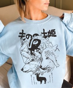 Princess Mononoke Sweatshirt, Studio Ghibli Shirts