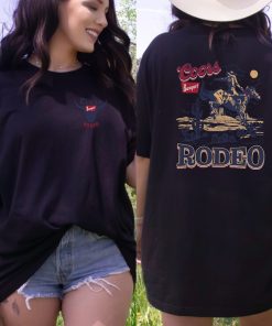 Mens Beer shirt, The Original Coors Cowboy, Western Rodeo