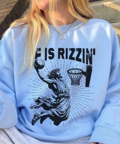 Retro He Is Rizzin' Shirt, Funny Jesus Shirt, Humor Easter Shirt