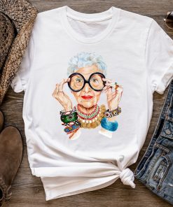 Iris Apfel Shirt, Moda Icon Rememberance, RIP Iris Apfel Shirt