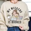 My Weekend Is Booked Shirt, Princess Belle's Book Shop Tee