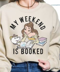 My Weekend Is Booked Shirt, Princess Belle's Book Shop Tee