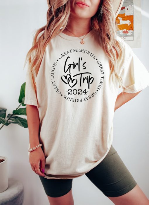 Girls Trip 2024 Shirt, Cheaper Than Therapy Shirt