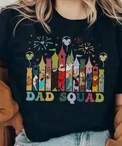 Dad Squad Disney Castle Shirt, Disney Dad Shirt