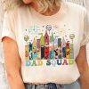 Dad Squad Disney Castle Shirt, Disney Dad Shirt