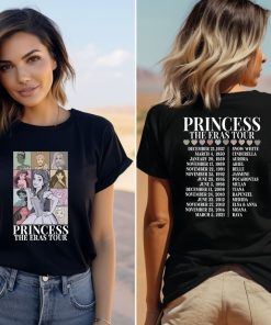 Vintage Disney Princess The Eras Tour Shirt, Princess Tour T-Shirt