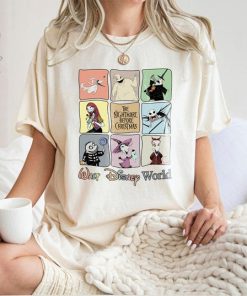 Comfort Colors® The Nightmare Before Christmas Characters Shirt