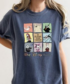 Comfort Colors® The Nightmare Before Christmas Characters Shirt