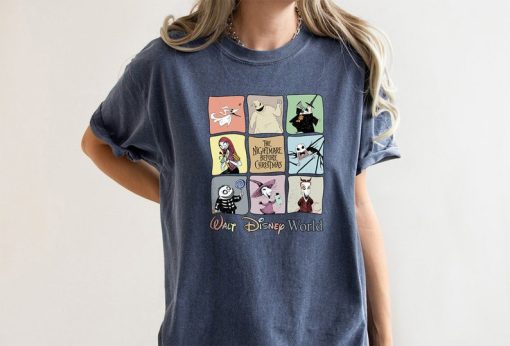 Comfort Colors® The Nightmare Before Christmas Characters Shirt