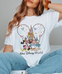 WDW Comfort Colors Shirt | Retro Mickey and Friends Tee