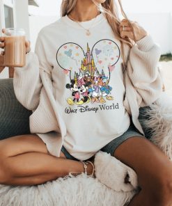 WDW Comfort Colors Shirt | Retro Mickey and Friends Tee