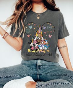 WDW Comfort Colors Shirt | Retro Mickey and Friends Tee