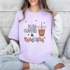 Comfort Colors® Retro Teacher Shirt, Iced Coffee & Teaching