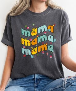 Mom Cartoon Anime, Mama Cartoon Shirt, PKM Characters Shirt