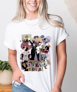 Villains The Evil Tour Shirt, Disney Evil Queens Tee