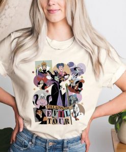 Villains The Evil Tour Shirt, Disney Evil Queens Tee