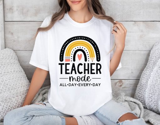 Comfort Colors® Teacher Shirt, Teacher Mode