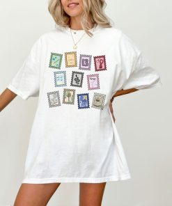 Comfort Colors® Swiftie Shirt, Album Stamps shirt