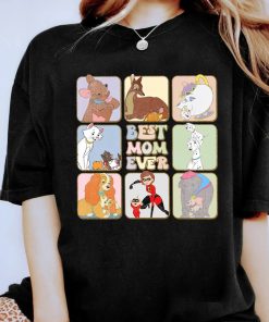 Disney Best Mom Ever Shirt, Disney Mom Characters Tee