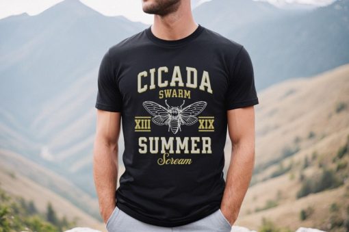 Cicada Shirt, 2024 Year of the Cicadas Graphic Shirt, Insect Lover Tee