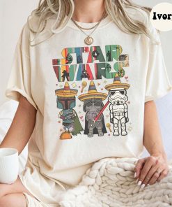 Vintage Disney Star Wars Matching Cinco De Mayo Shirt