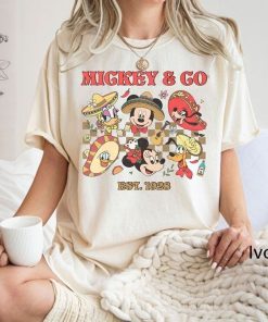 Vintage Disney Mickey Cinco De Mayo Shirt, Mickey & Co 1928 T-Shirt