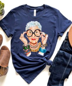 Iris Apfel Shirt, Moda Icon Rememberance, RIP Iris Apfel Shirt