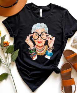 Iris Apfel Shirt, Moda Icon Rememberance, RIP Iris Apfel Shirt