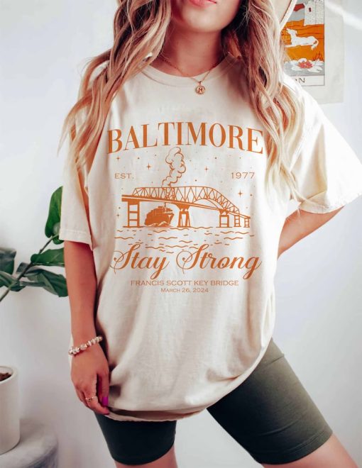 Stay Strong Baltimore Shirt, Pray for Baltimore Tee