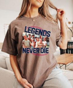 Sandlot Baseball Shirt, Legends Never Die