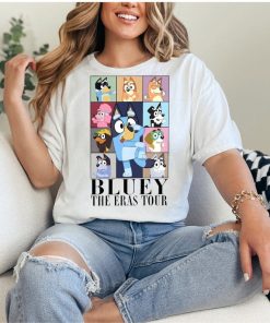 Bluey The Eras Tour Tee shirt, Tee shirt for kids, Bluey tee shirt