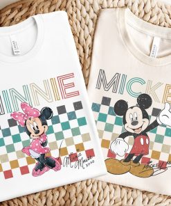 Vintage Mickey Minnie Shirt, Mickey Mouse Shirt, Retro Minnie Shirt