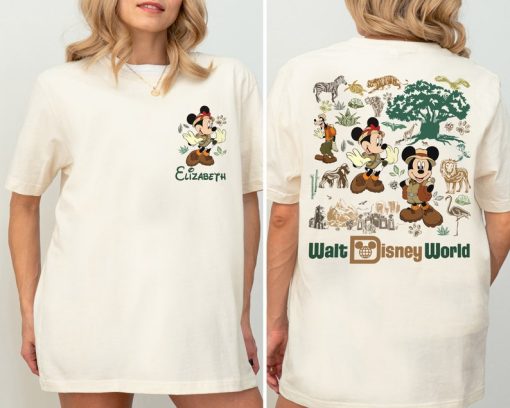 Disney Mickey Animal Kingdom Shirt, Disney Minnie Safari Trip Shirt