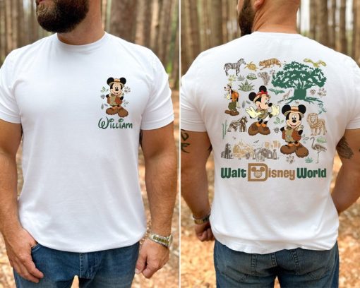 Disney Mickey Animal Kingdom Shirt, Disney Minnie Safari Trip Shirt