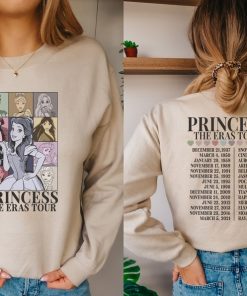 Vintage Disney Princess The Eras Tour Shirt, Princess Tour T-Shirt