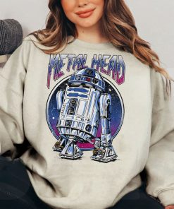 Retro Star Wars R2-D2 Metal Head Shirt