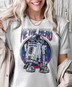 Retro Star Wars R2-D2 Metal Head Shirt