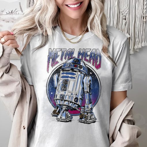 Retro Star Wars R2-D2 Metal Head Shirt