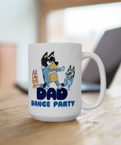 Dad Coffee Mug Gift For Toddler Dad Famous Blue Heeler Dad Coffee Hot